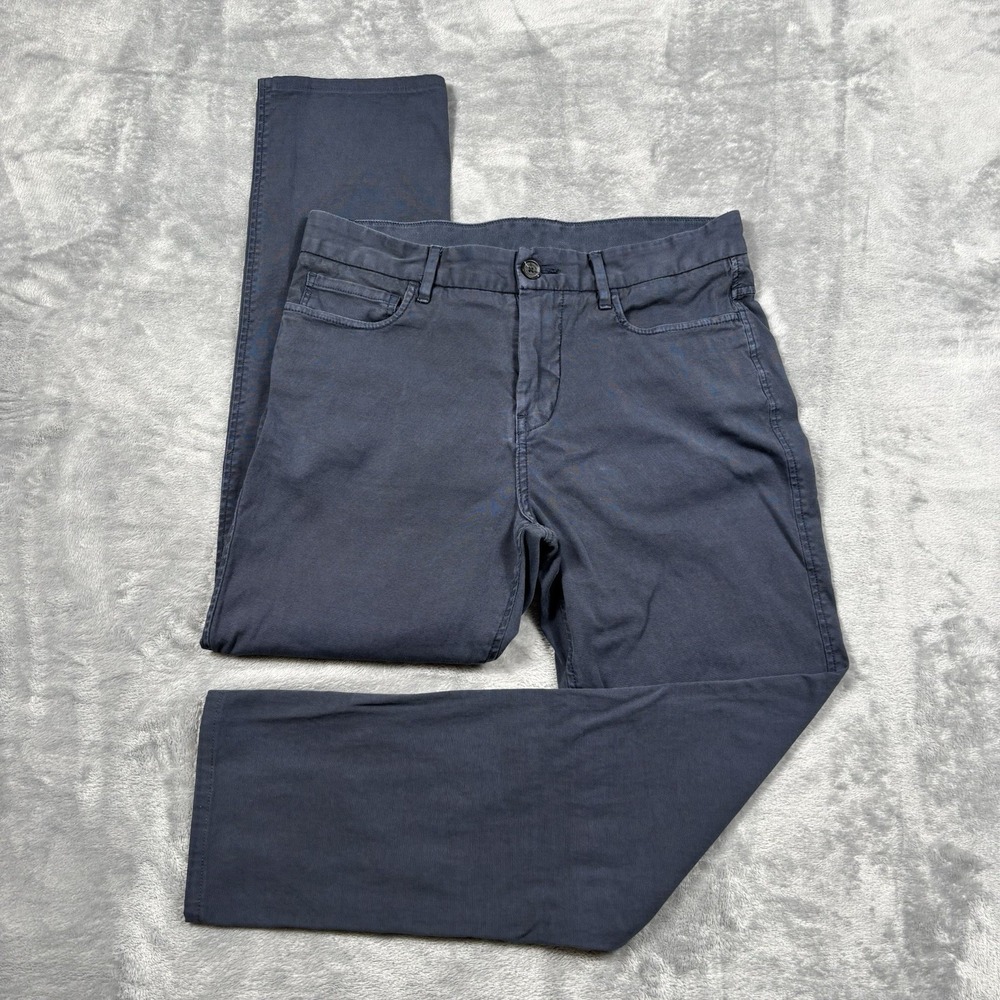 Buck Mason Pants Mens 31x28 Navy Blue Chino Stretch Cotton Casual Slim Fit